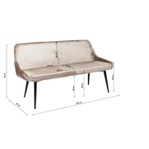 Best KARE Design Bench East Side 154cm