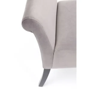 Best KARE Design Bench Motley Velvet Silvergrey