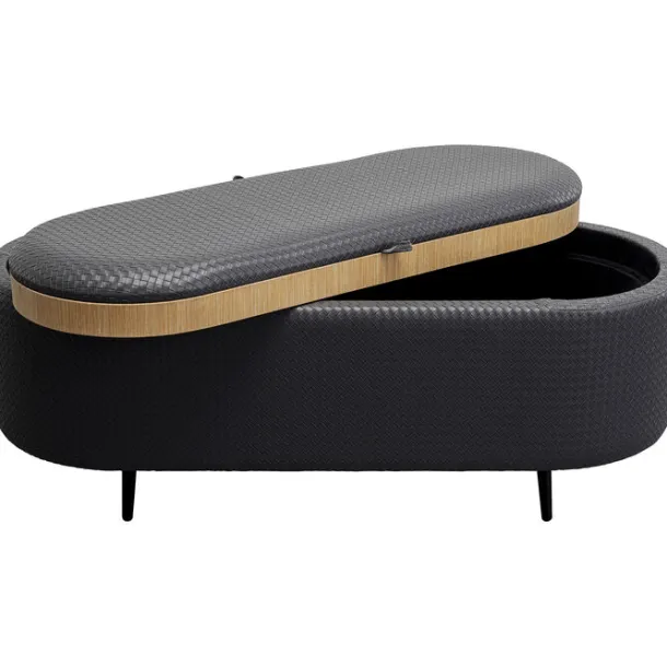 bench_venezia_storage_ant_3.webp Outlet KARE Design Bench Venezia Storage Anthracite 100cm