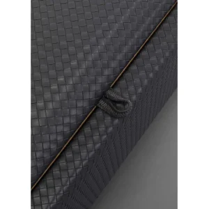 Outlet KARE Design Bench Venezia Storage Anthracite 100cm
