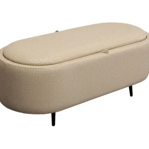 New KARE Design Bench Venezia Storage Cream 100cm