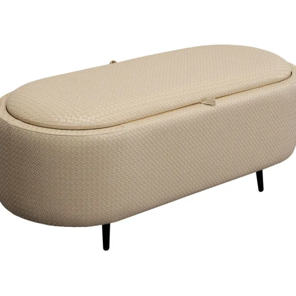 bench_venezia_storage_cre_1.webp New KARE Design Bench Venezia Storage Cream 100cm