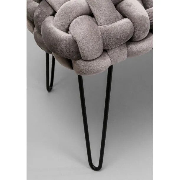 bench_weave_grey_cm_5.webp Discount KARE Design Bench Weave Grey 128cm