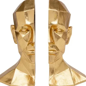 Clearance KARE Design Bookend Face (2/Set)