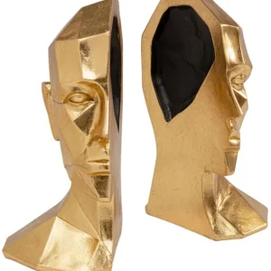 Clearance KARE Design Bookend Face (2/Set)
