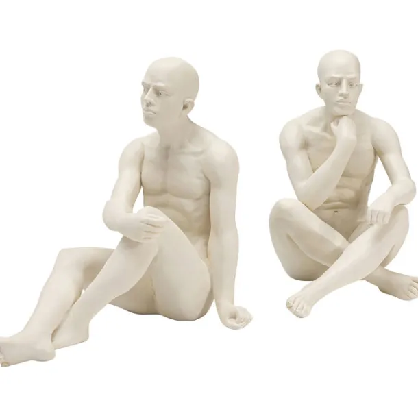 bookend_meditating_man_se_2.webp Outlet KARE Design Bookend Meditating Man (2/Set)