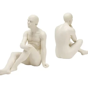 Outlet KARE Design Bookend Meditating Man (2/Set)
