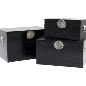 Online KARE Design Box Nifty Black (3/Set)
