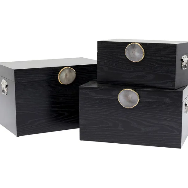 box_nifty_black_set_3.webp Online KARE Design Box Nifty Black (3/Set)