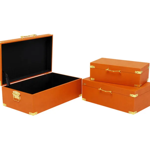 box_noah_orange_set_4.webp Best KARE Design Box Noah Orange (3/Set)