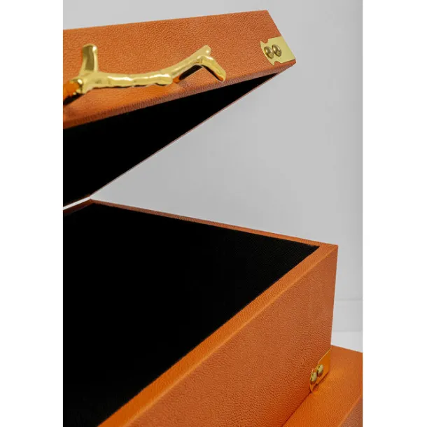 box_noah_orange_set_5.webp Best KARE Design Box Noah Orange (3/Set)