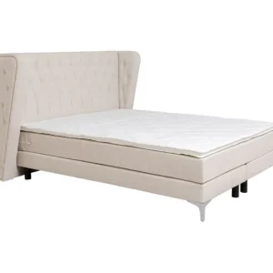 Outlet KARE Design Boxspring Bed Benito Moon Cream 160x200cm