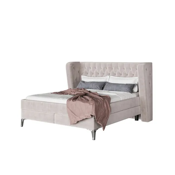 boxspring_bed_benito_moon_4.webp Fashion KARE Design Boxspring Bed Benito Moon Cream 180x200cm