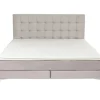 Outlet KARE Design Boxspring Bed Benito Star Cream 180x200cm