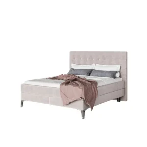 Outlet KARE Design Boxspring Bed Benito Star Cream 180x200cm