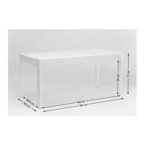 Outlet KARE Design Brooklyn Nature Table 160x80cm