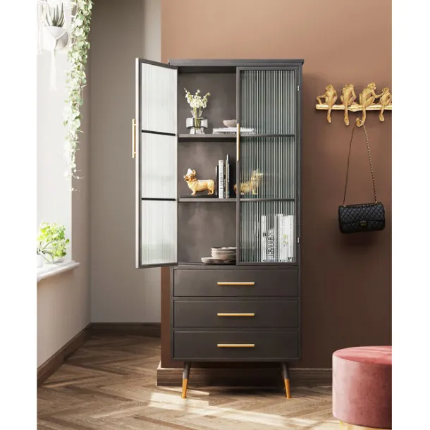 cabinet_la_gomera__doors__6.webp Discount KARE Design Cabinet La Gomera 2 Doors 3 Drawers