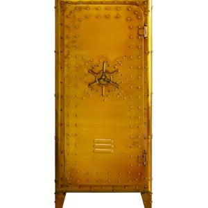 Outlet KARE Design Cabinet Locker Gold 66x152cm