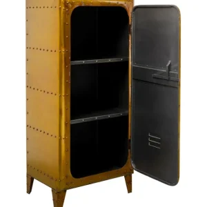 Outlet KARE Design Cabinet Locker Gold 66x152cm