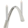 Online KARE Design Candle Holder Bow Duo Chrome 21cm