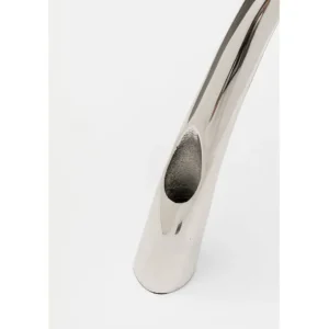 Online KARE Design Candle Holder Bow Duo Chrome 21cm