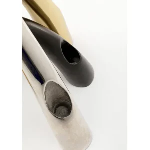 Online KARE Design Candle Holder Bow Duo Chrome 21cm