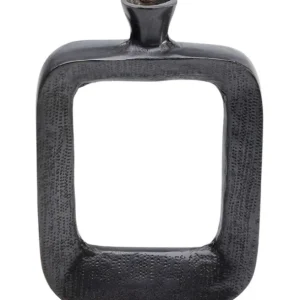 Best KARE Design Candle Holder Tanu Black 30cm