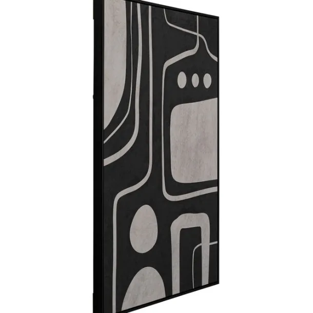 canvas_picture_artistic_b_2-2.webp Fashion KARE Design Canvas Picture Artistic Blacky 70x110cm