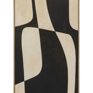 Best KARE Design Canvas Picture Classic Shape Blacky 60x90cm