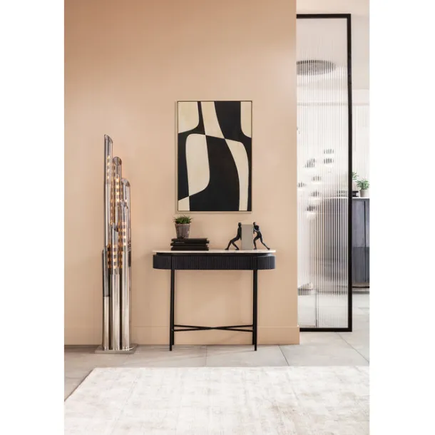 canvas_picture_classic_sh_1.webp Best KARE Design Canvas Picture Classic Shape Blacky 60x90cm