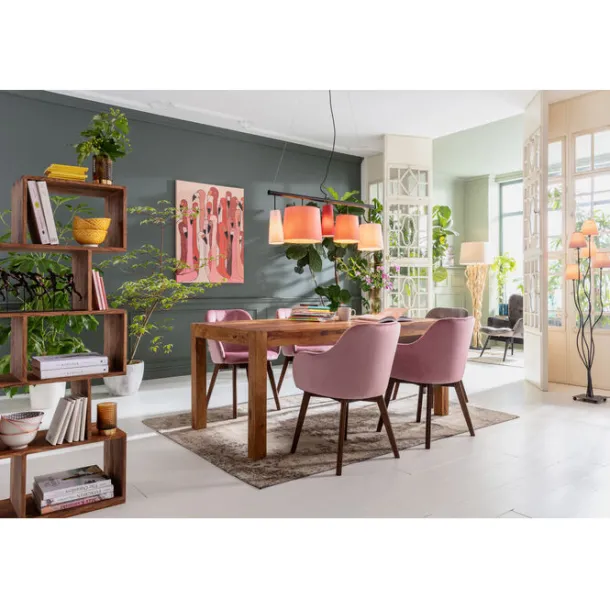 canvas_picture_flamingo_m_4.webp Fashion KARE Design Canvas Picture Flamingo Meeting 90x120cm