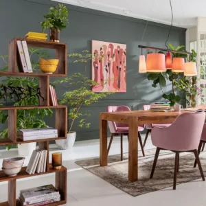 Fashion KARE Design Canvas Picture Flamingo Meeting 90x120cm