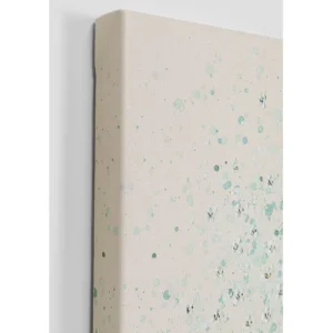 Online KARE Design Canvas Picture Flower Boat Beige Green 80x100cm
