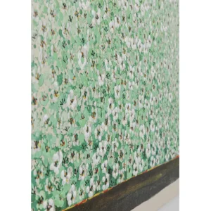 Online KARE Design Canvas Picture Flower Boat Beige Green 80x100cm