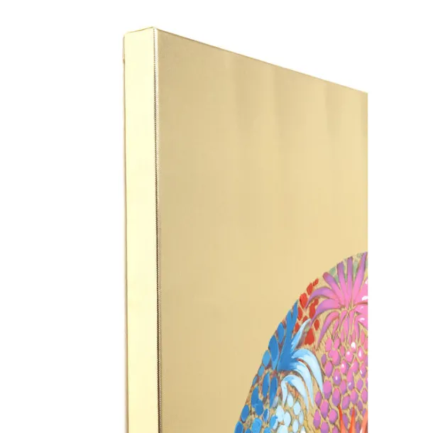 canvas_picture_flower_ele_5.webp Outlet KARE Design Canvas Picture Flower Elefant 120x90cm