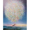 Outlet KARE Design Canvas Picture Flying Elephant At Night 120x160cm