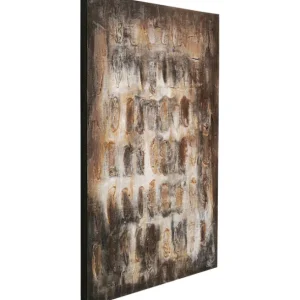 Clearance KARE Design Canvas Picture Shadows Brown 90x120cm