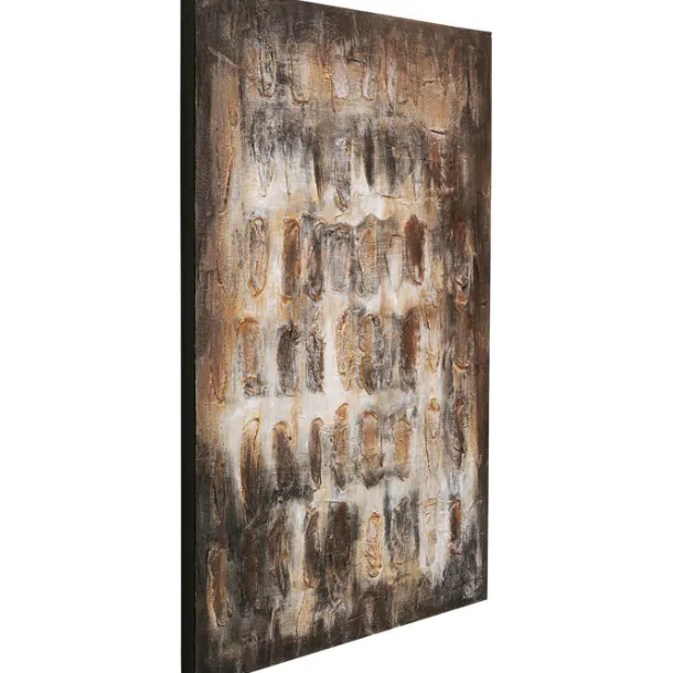 canvas_picture_shadows_br_1.webp Clearance KARE Design Canvas Picture Shadows Brown 90x120cm