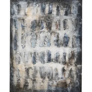 Outlet KARE Design Canvas Picture Shadows Grey 90x120cm