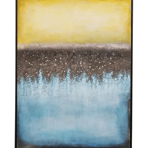 canvas_picture_vista_blue_0.webp Discount KARE Design Canvas Picture Vista Blue 90x120cm