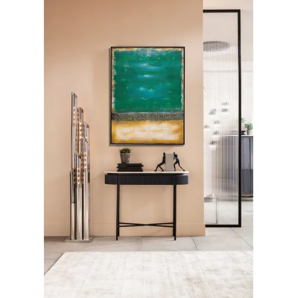 canvas_picture_vista_gree_1.webp Discount KARE Design Canvas Picture Vista Green 90x120cm