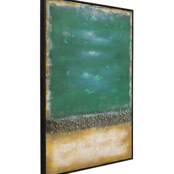 canvas_picture_vista_gree_2.webp Discount KARE Design Canvas Picture Vista Green 90x120cm