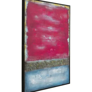 Sale KARE Design Canvas Picture Vista Red 90x120cm
