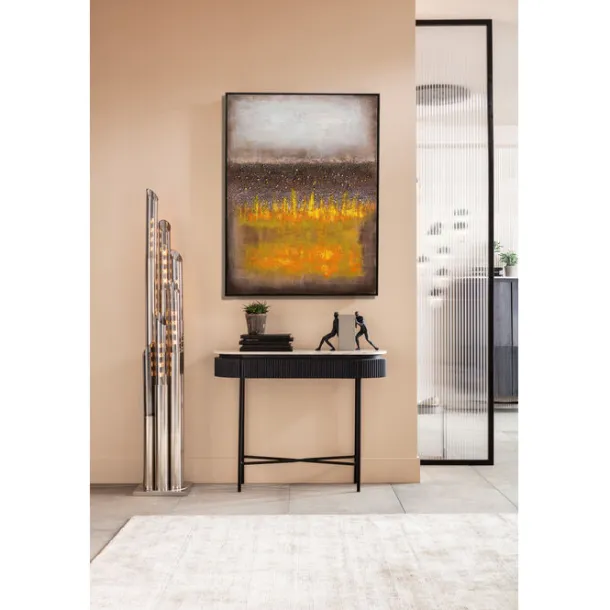 canvas_picture_vista_yell_1.webp Fashion KARE Design Canvas Picture Vista Yellow 90x120cm