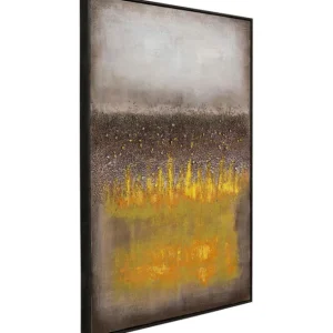 Fashion KARE Design Canvas Picture Vista Yellow 90x120cm