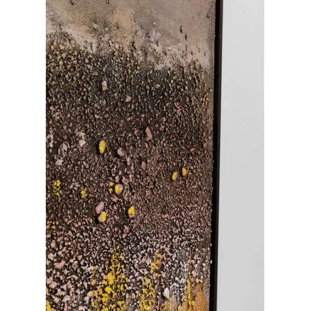 canvas_picture_vista_yell_5.webp Fashion KARE Design Canvas Picture Vista Yellow 90x120cm