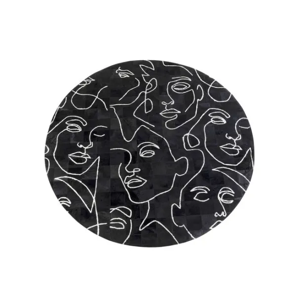 carpet_art_faces_cm_0.webp Hot KARE Design Carpet Art Faces Ø250cm