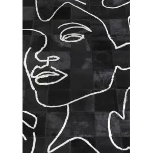 Hot KARE Design Carpet Art Faces 170x240cm