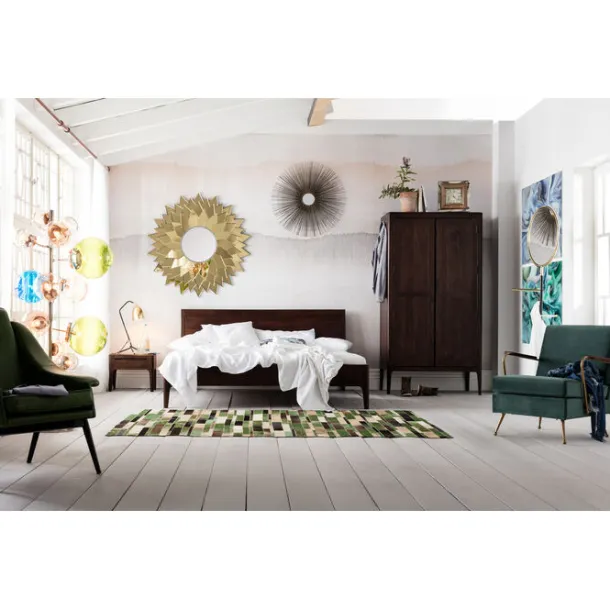 carpet_brick_green_xcm_2.webp Fashion KARE Design Carpet Brick Green 170x240cm