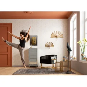 Clearance KARE Design Carpet Kelim Pop Rockstar 170x240cm